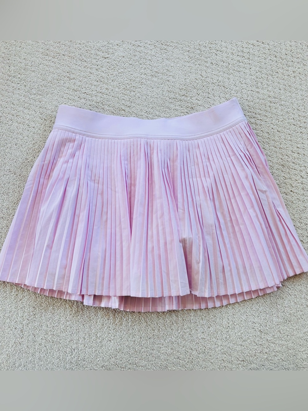 Lululemon Varsity Pleated Mini Skort in Light Pink